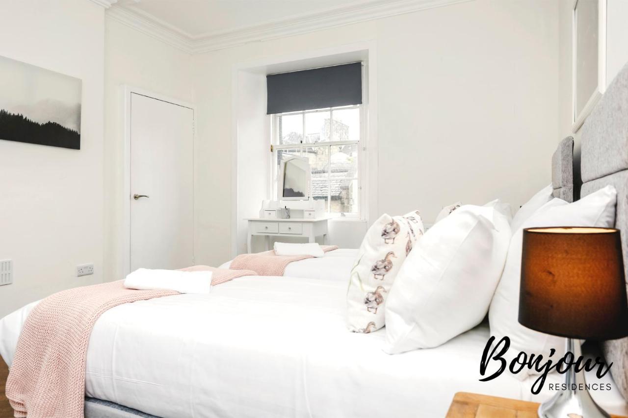 Bright New Town 2Br-1Ba, 1 Min To George St By Bonjour Residences Edinburgh Buitenkant foto